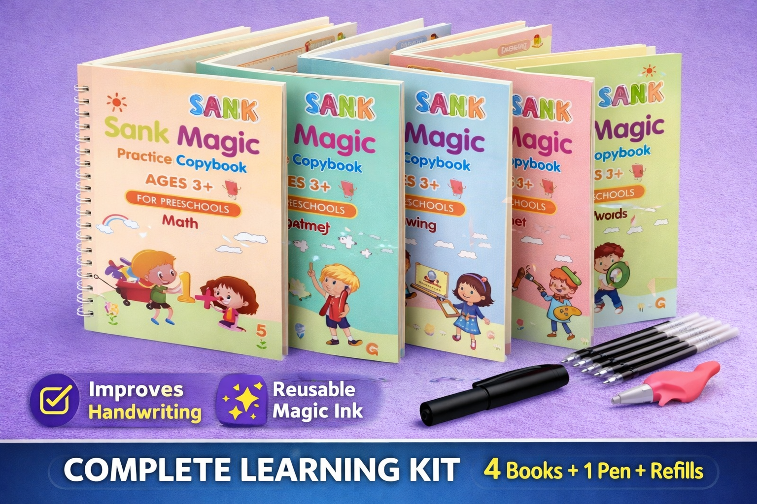 Magic Practice Copybook – Improve Handwriting in Just 7 Days ✍️